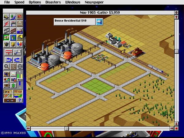 SimCity 2000 game screenshot